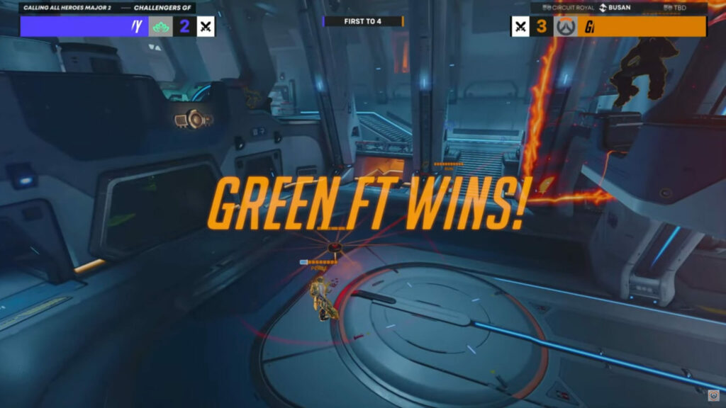 Green Fortnite's victory in Overwatch 2 Calling All Heroes Major 2 