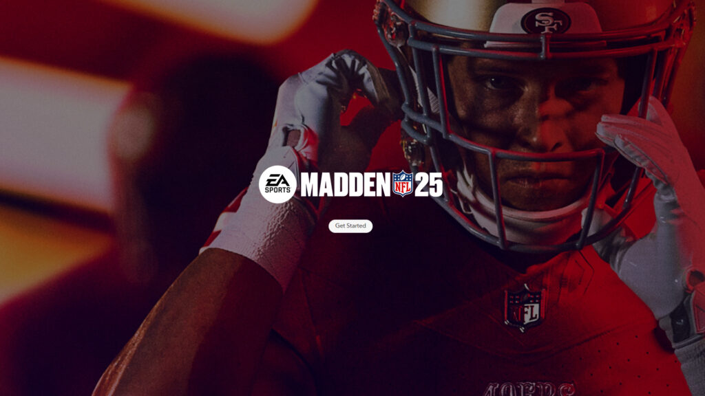 Madden 25 Team Builder website 