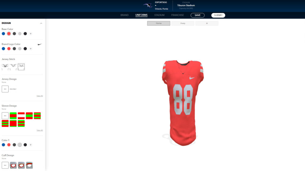 Uniform preview screenshot 