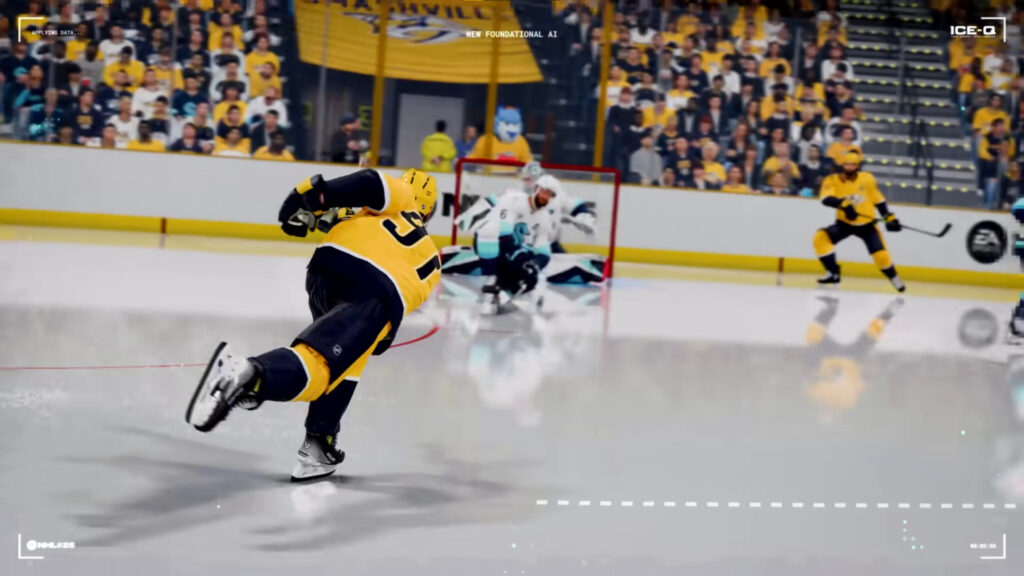 You can take on your friends on either console thanks to NHL 25 crossplay.