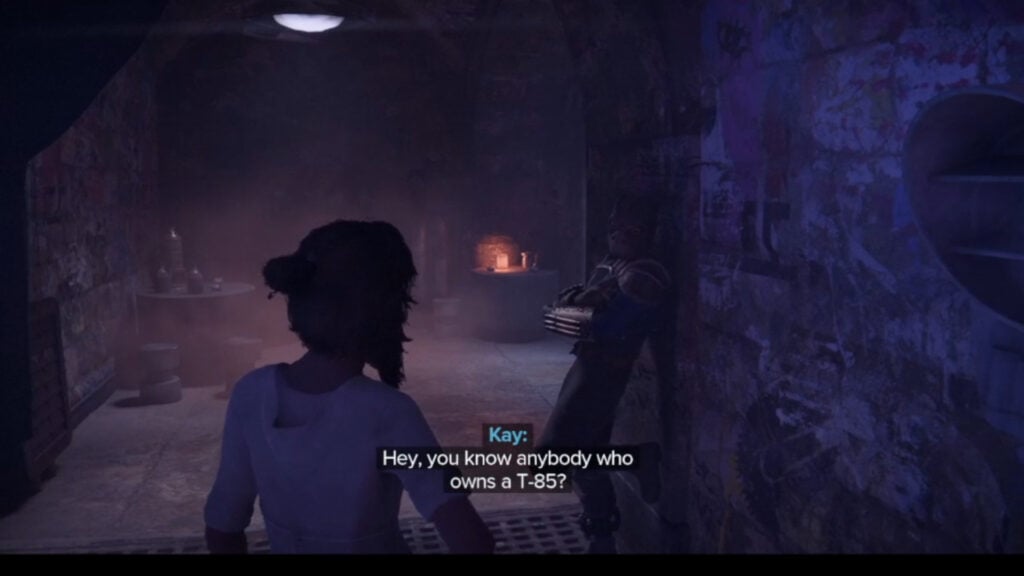 Distract the bouncer