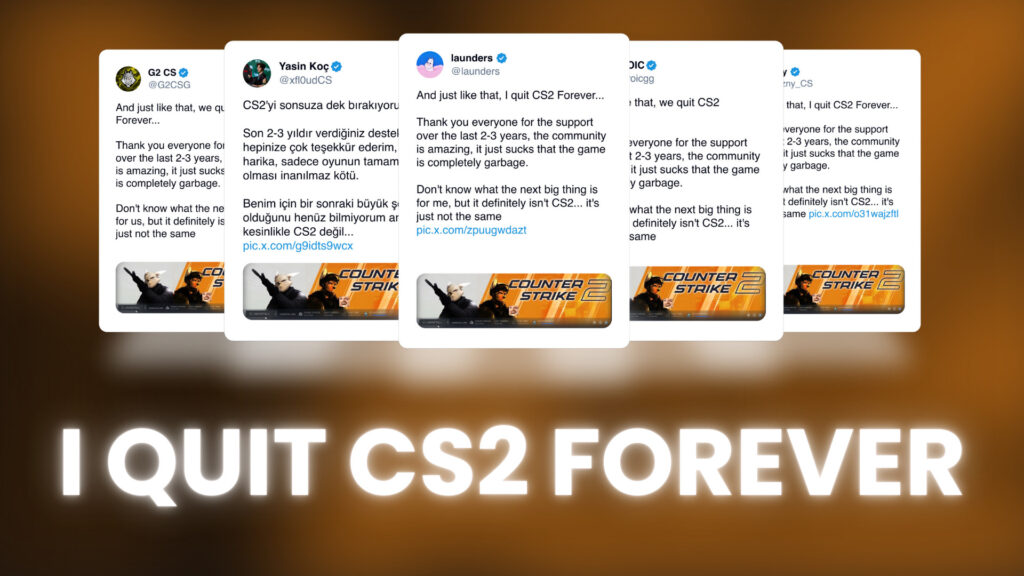 “I quit CS2 Forever…” – Origin of CS2’s latest copypasta