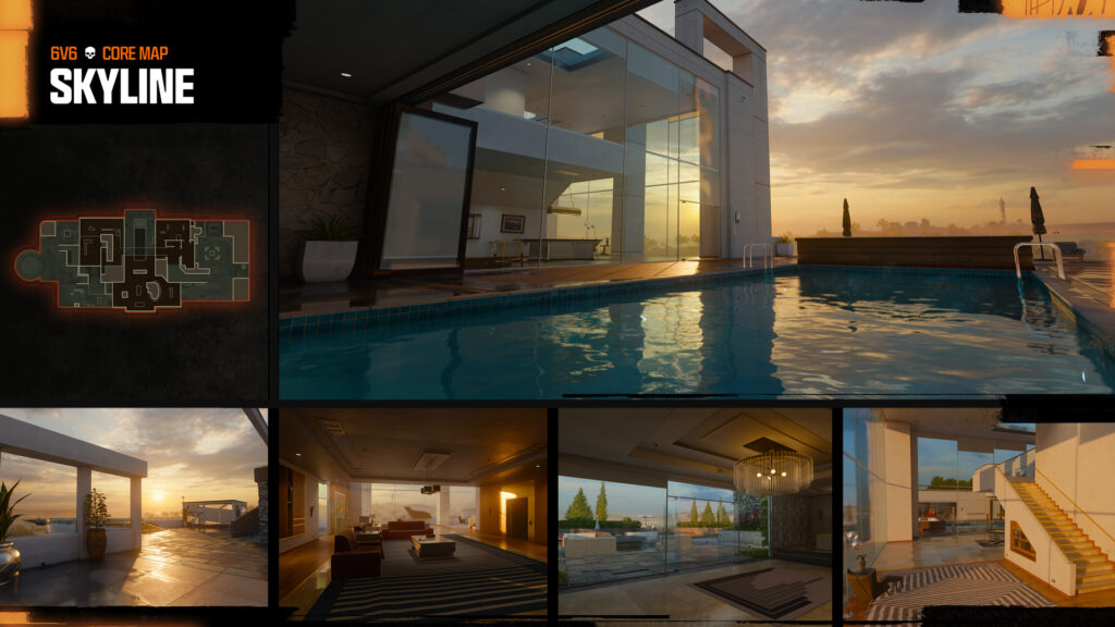 Black Ops 6 Multiplayer Map - Skyline