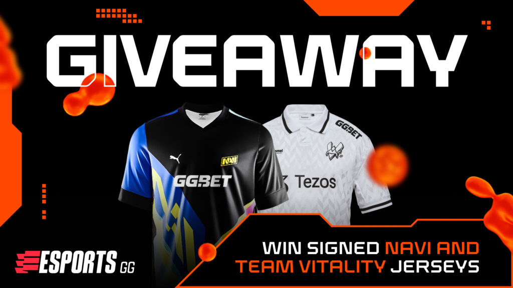 NAVI and Vitality Signed Jersey Giveaway for Four Lucky Winners