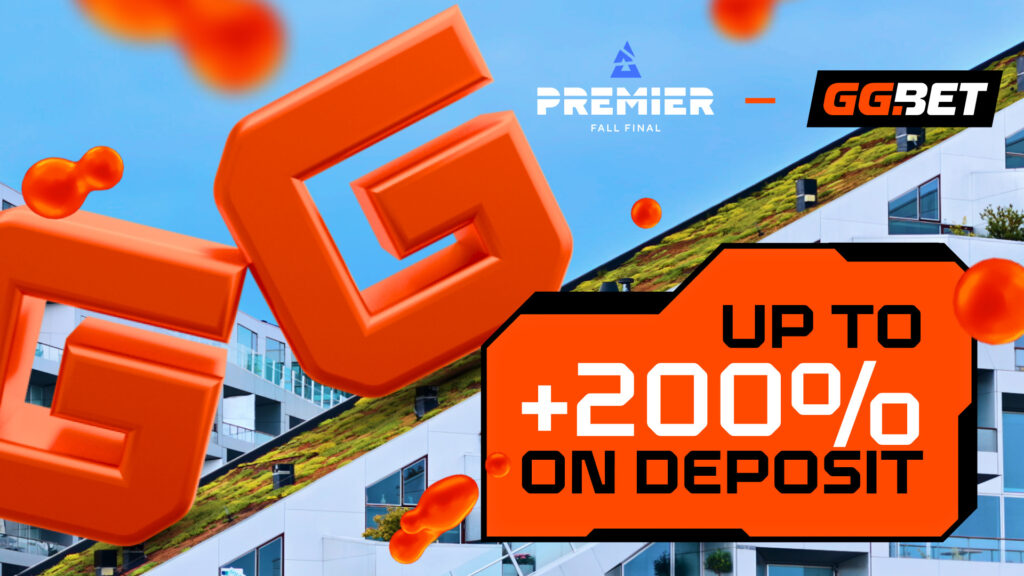 GG.BET offers a Deposit Bonus of up to 200% for BLAST Premier Fall Finals