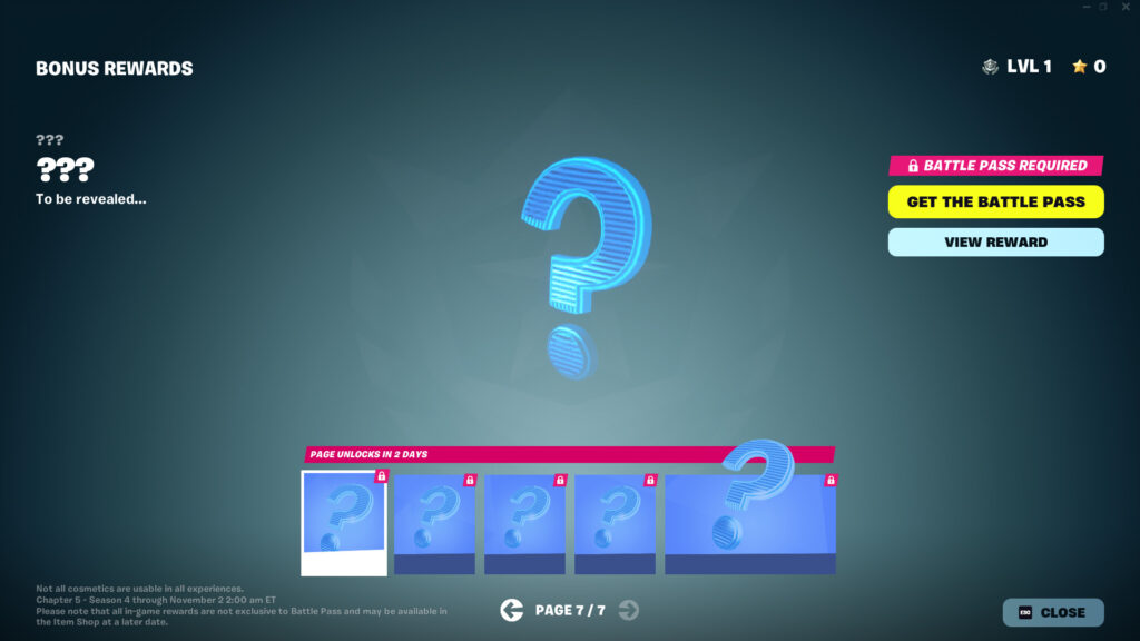 Fortnite Super Styles page 7