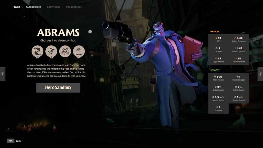 Abrams in the A-Tier of this Deadlock list.