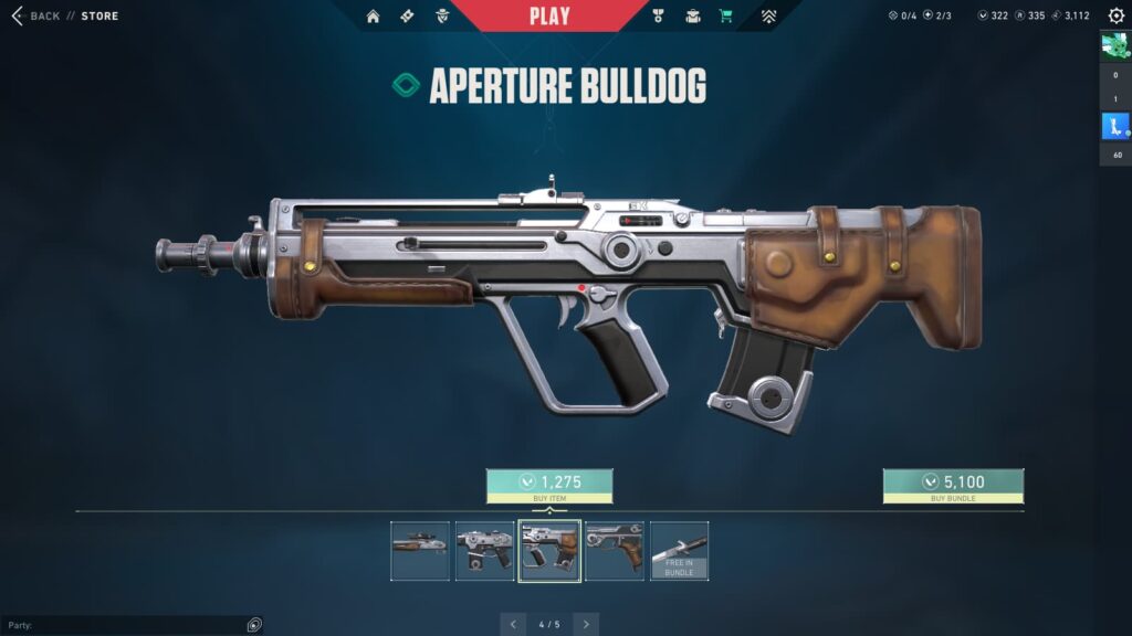 VALORANT Aperture Bulldog.
