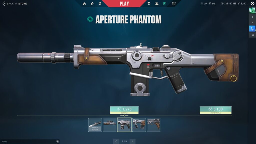 VALORANT Aperture Phantom.