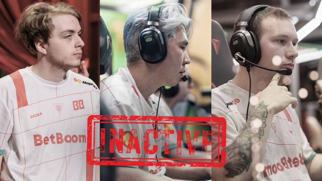 Three BetBoom players go inactive following TI13