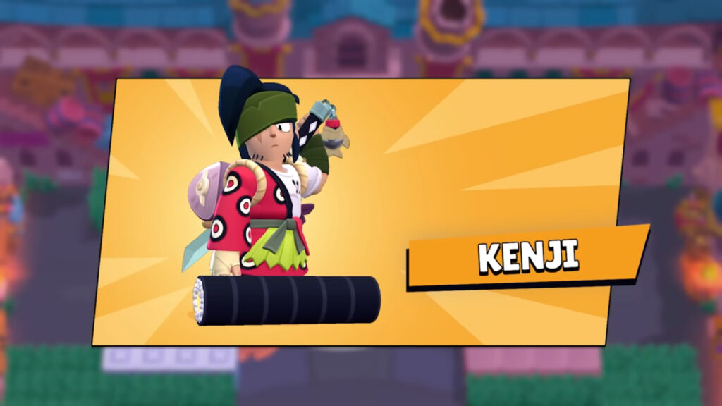 Kenji is a sushi chef and an Assassin character in the game Brawl Stars