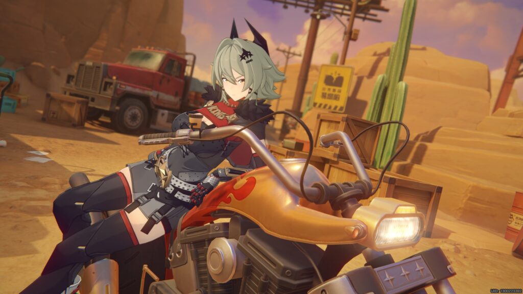 The Caesar King dynamic wallpaper you get by doing her Trust Events in ZZZ. (screenshot by esports.gg)