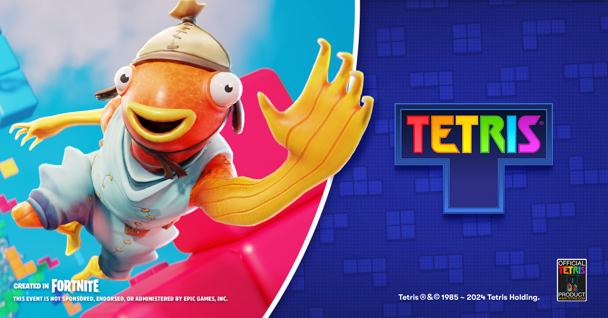 Tetris announces $10k Fortnite tournament and map