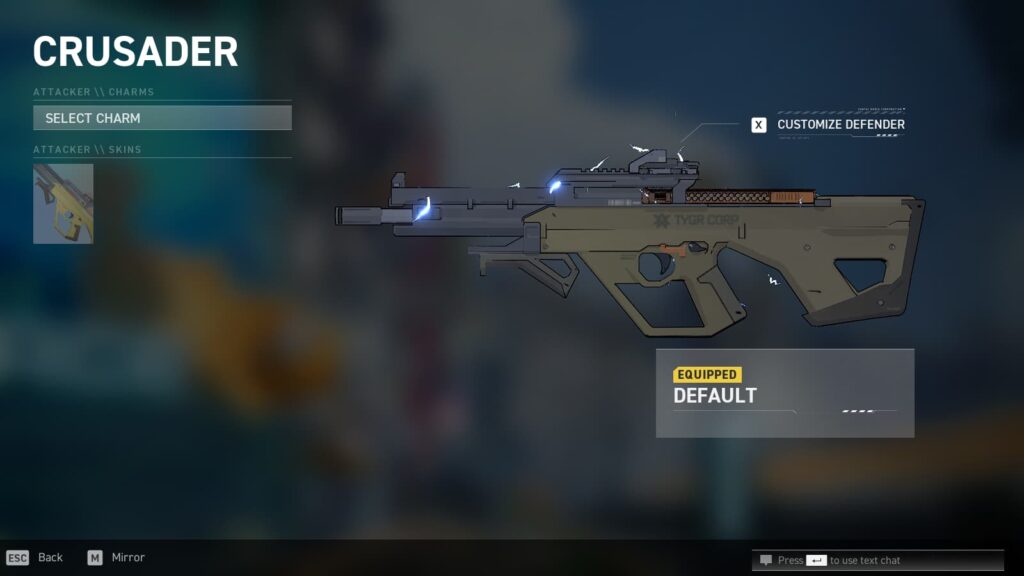 Crusader - AR weapon in Spectre Divide.
