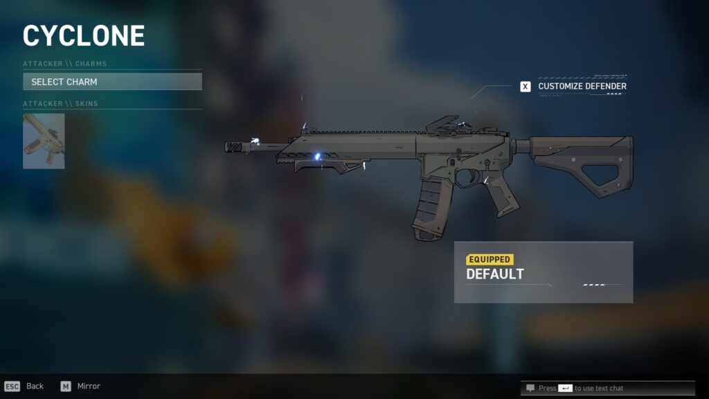 Cyclone - AR weapon in Spectre Divide.