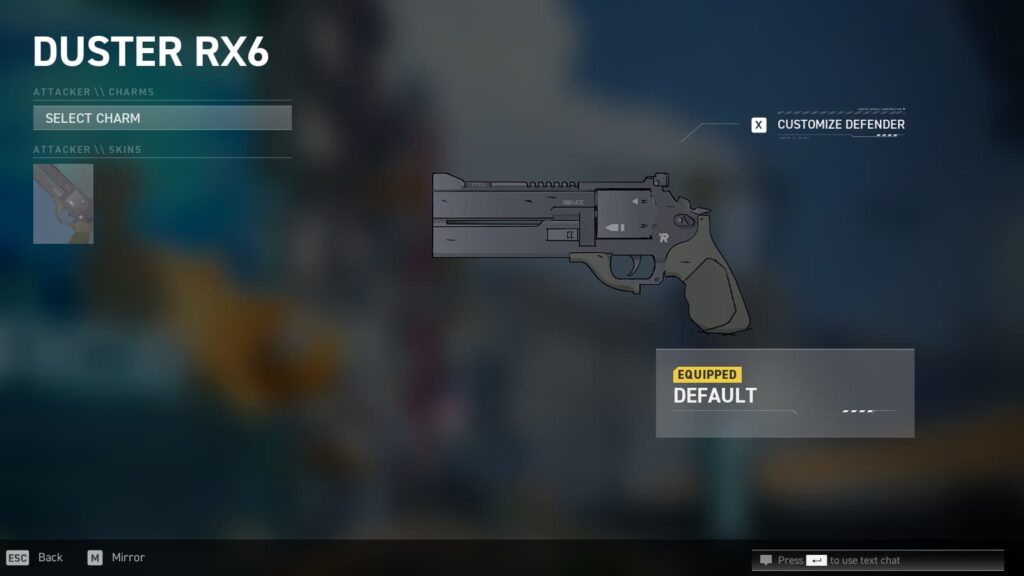 Duster RX6 - Pistol
