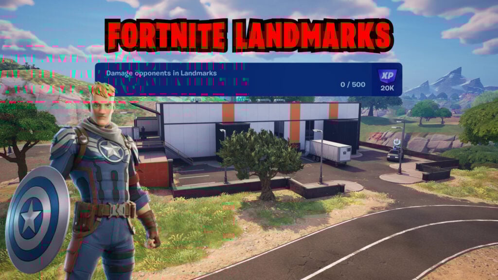 All Fortnite landmarks in Chapter 5 Season 4