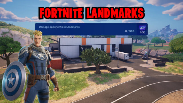 All Fortnite landmarks in Chapter 5 Season 4