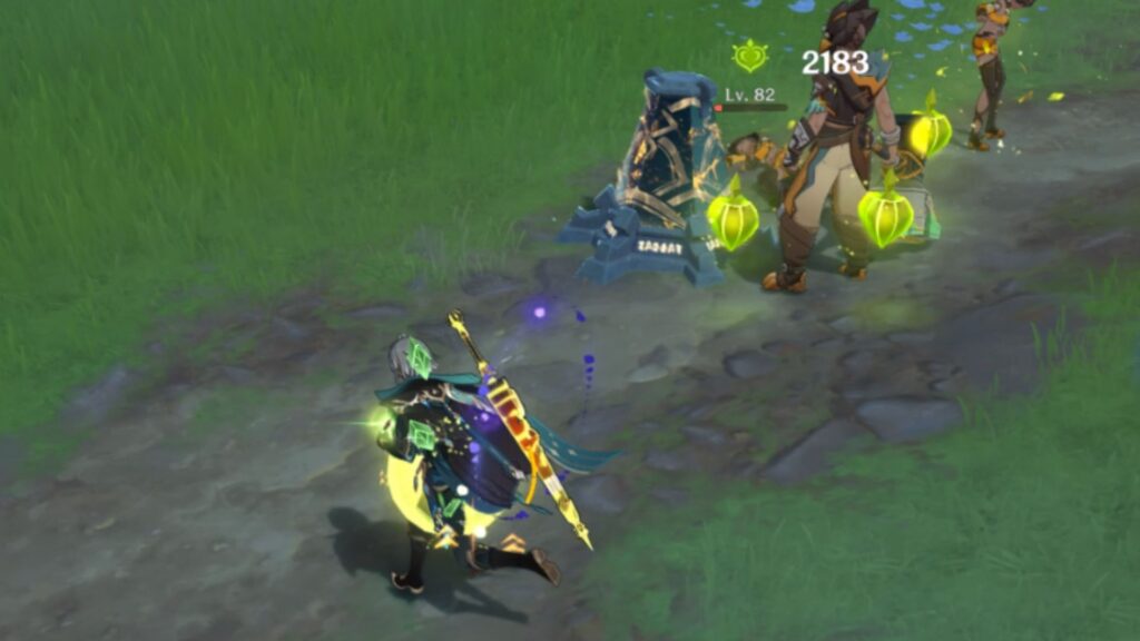 Alhaitham is generating some Dendro cores.