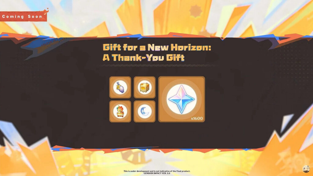 Gift for a New Horizon Event