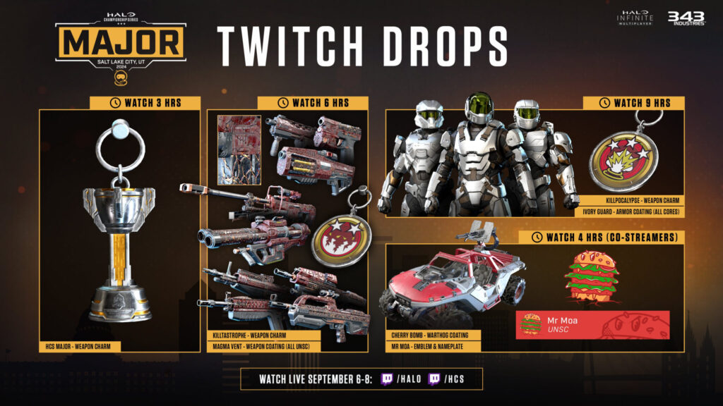 HCS Major Salt Lake City Twitch Drops