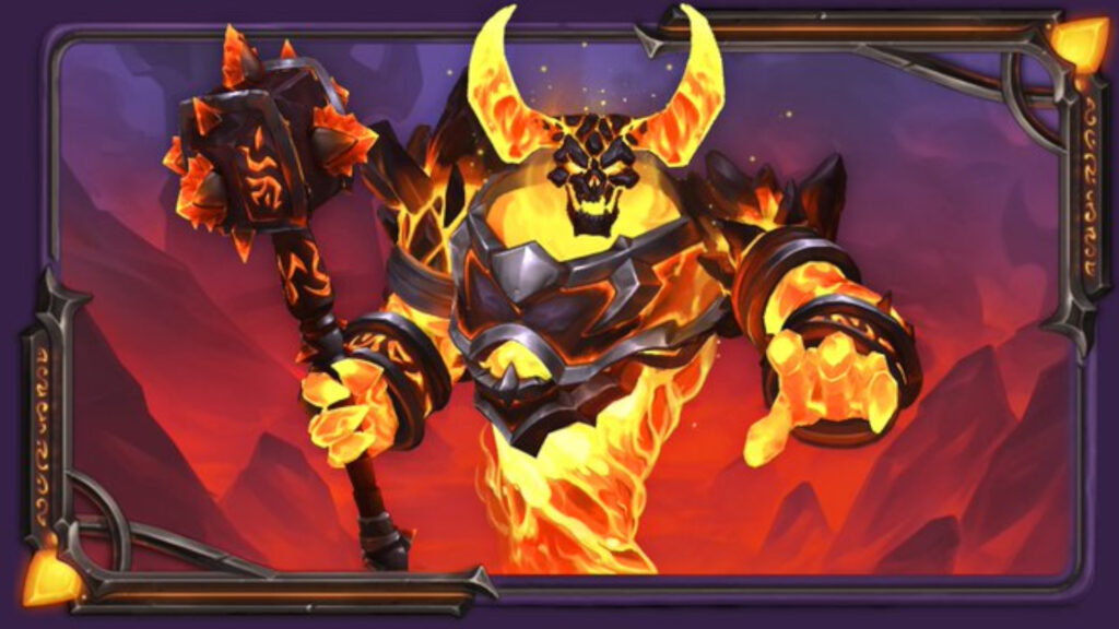Ragnaros gets first-ever Hearthstone mythic skin