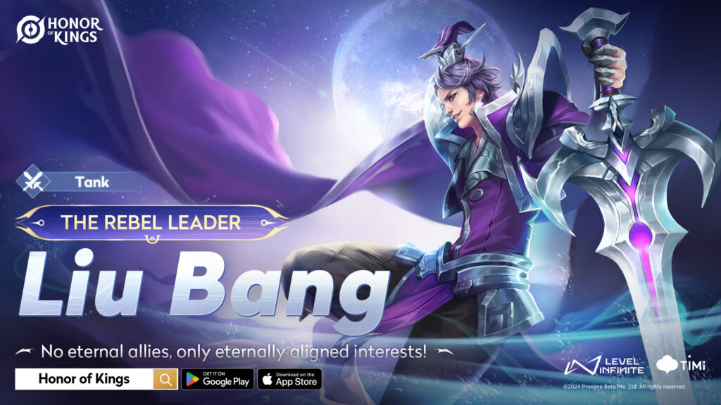 Honor of Kings Liu Bang: Lore, skills, guide and more