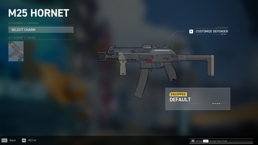 M25 Hornet - SMG weapon in Spectre Divide.