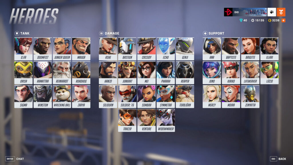 Overwatch 2 tier list maker (Season 12)