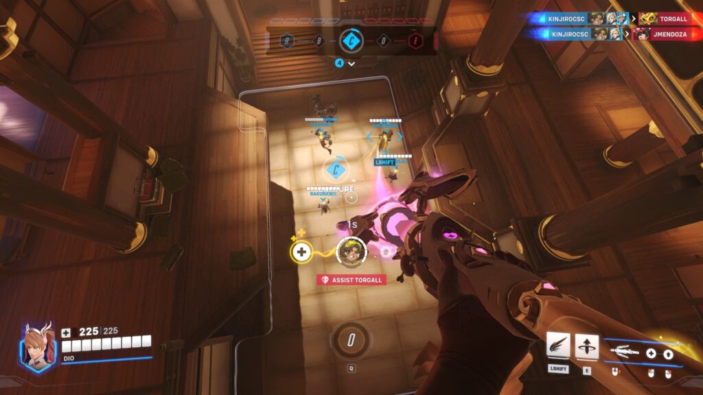 Hanaoka is a Clash map in Overwatch 2