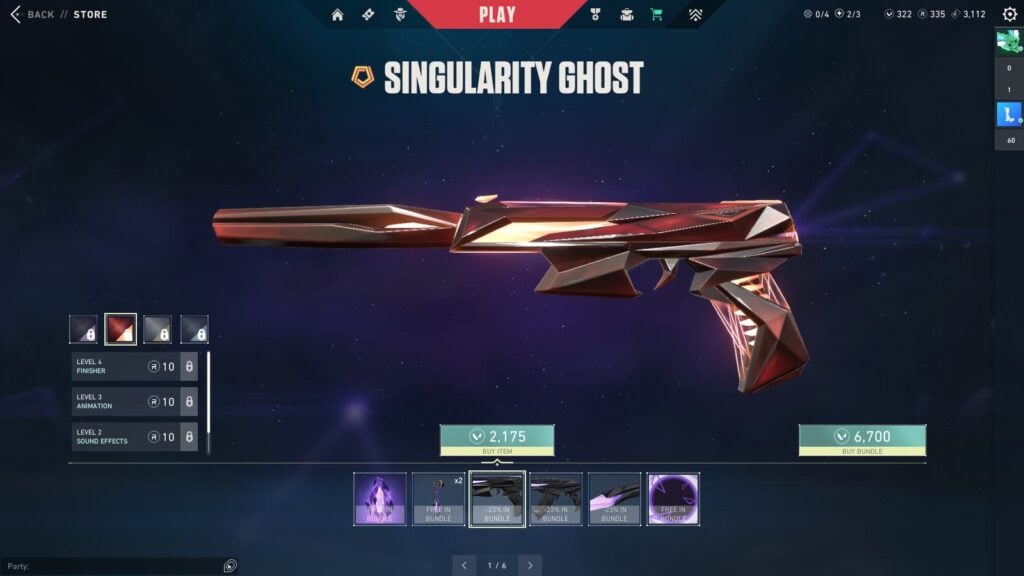 VALORANT Singularity 2.0 Ghost