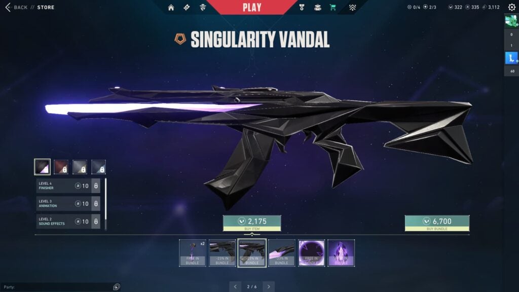 VALORANT Singularity 2.0 Vandal.