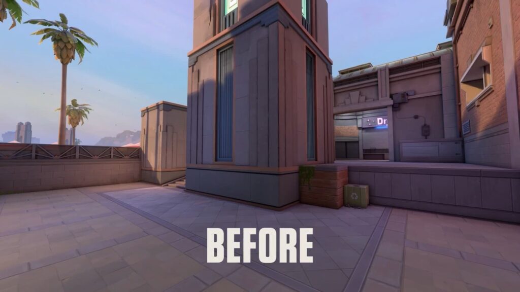 Before of B Pillar on Sunset.