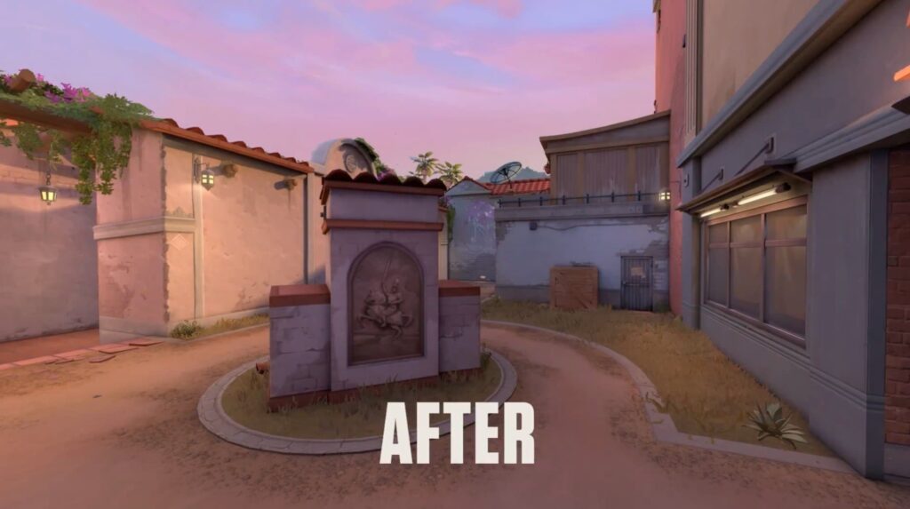 After the Mid changes on Sunset in VALORANT.