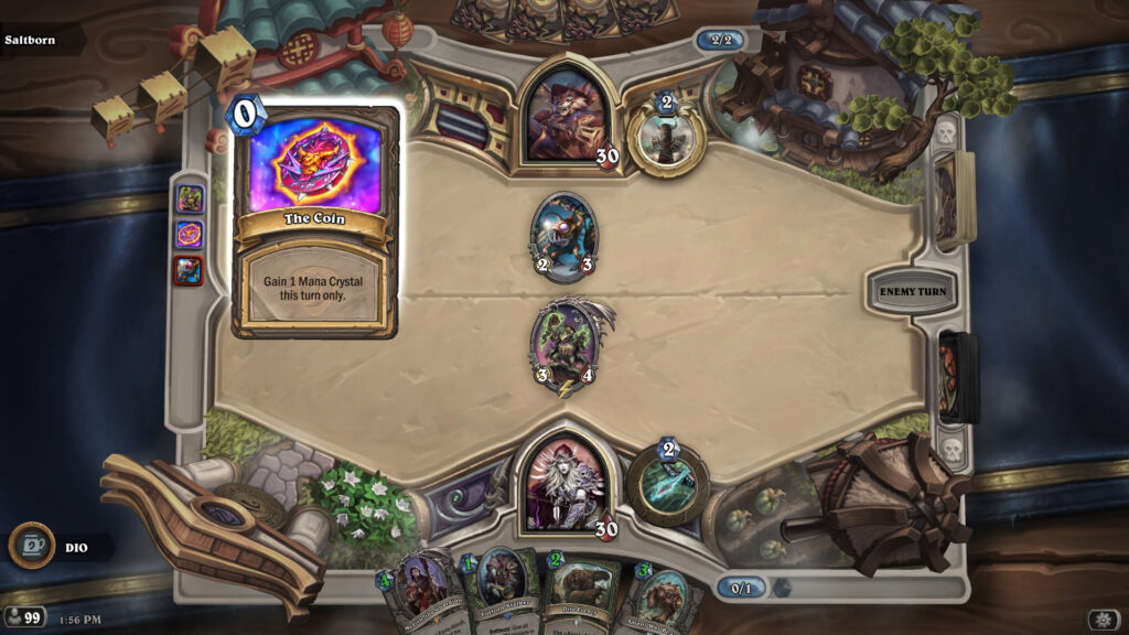 The Coin in Brawl of Gaudiness