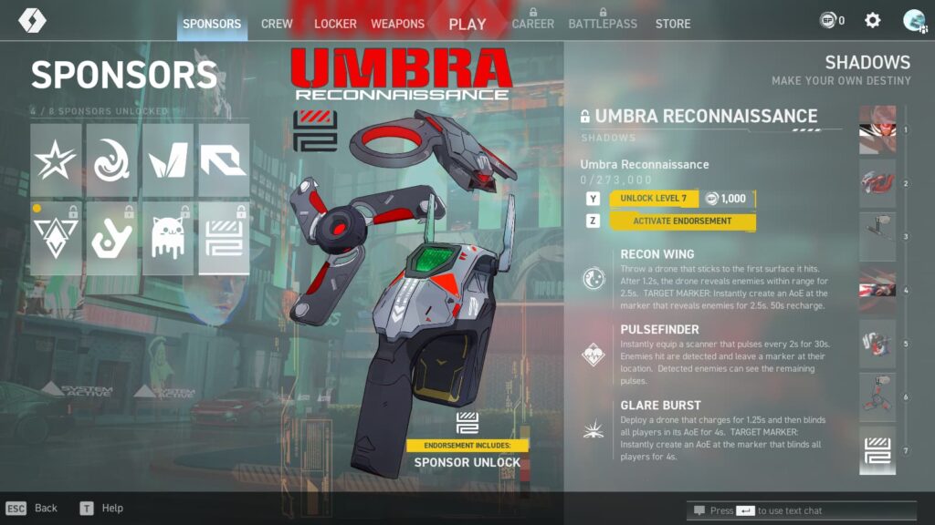 Umbra Reconnaissance