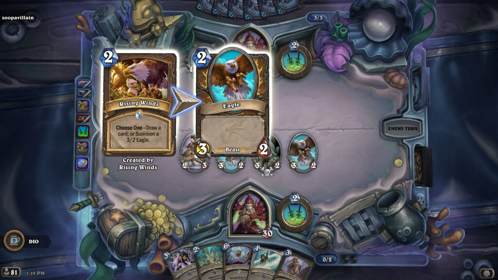 Valeera's Bag of Burgled Spells Tavern Brawl screenshot