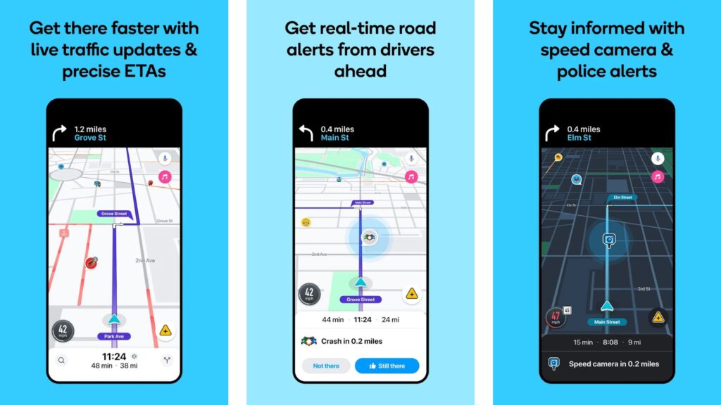 How the Waze app works