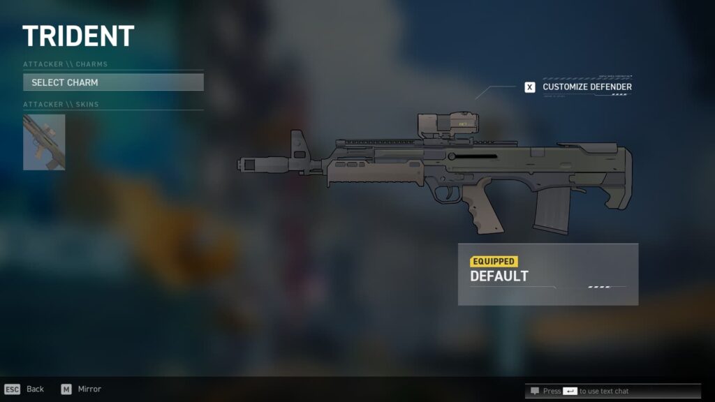 Trident - Burst AR weapon in Spectre Divide.