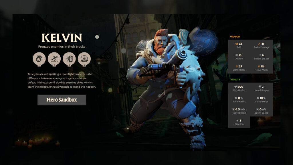 Best Kelvin Deadlock build: Beam Tank