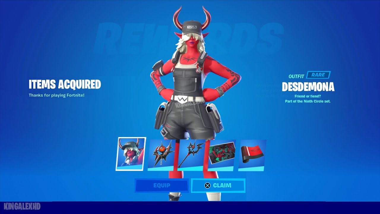 Desdemona: How to get the skin in Fortnite
