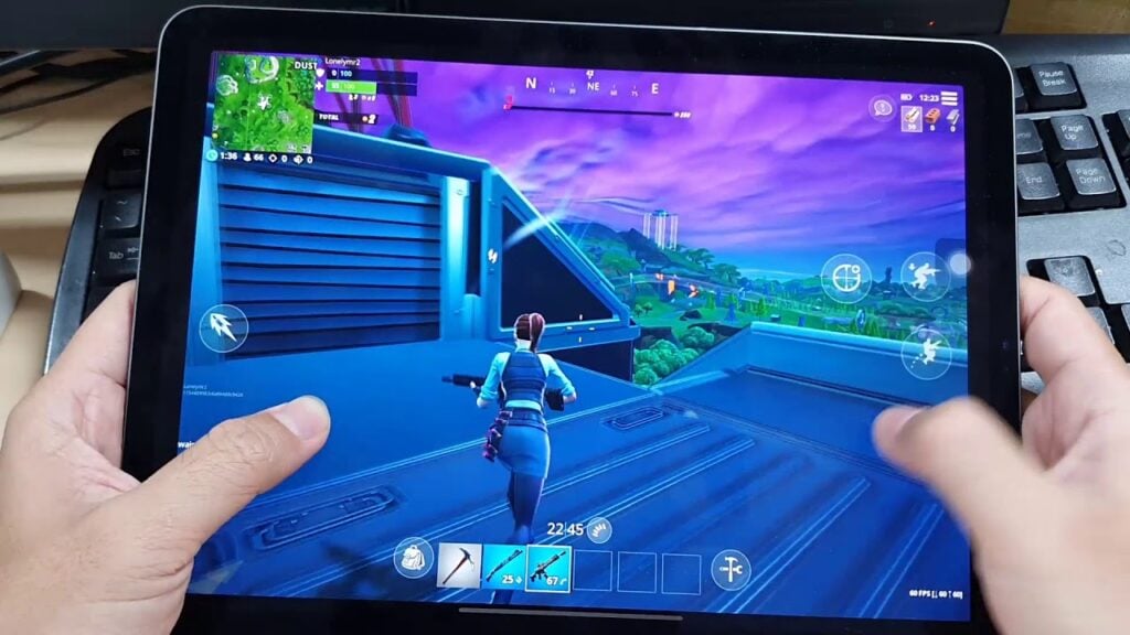 Fortnite on iPad