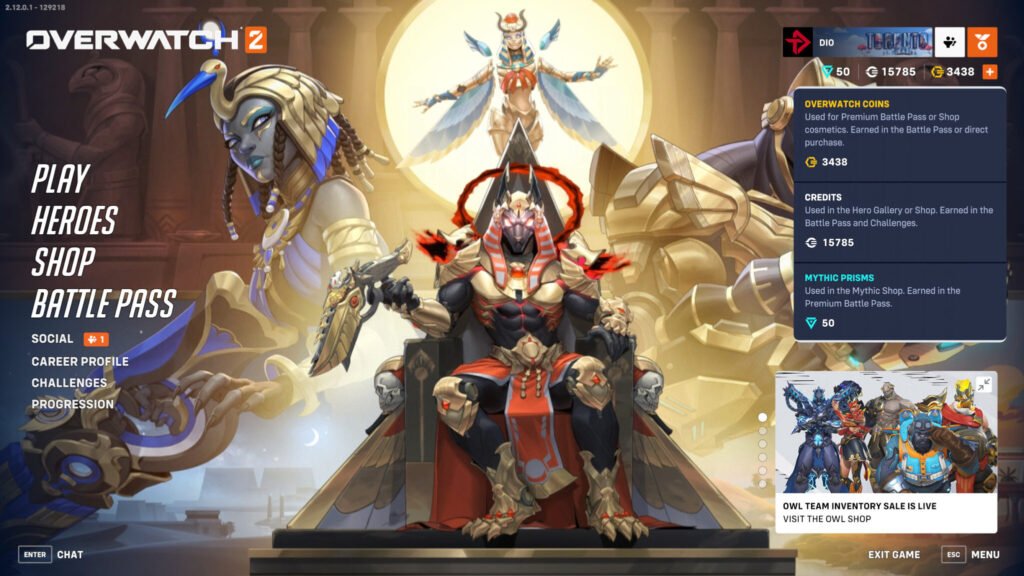 Overwatch Coins screenshot