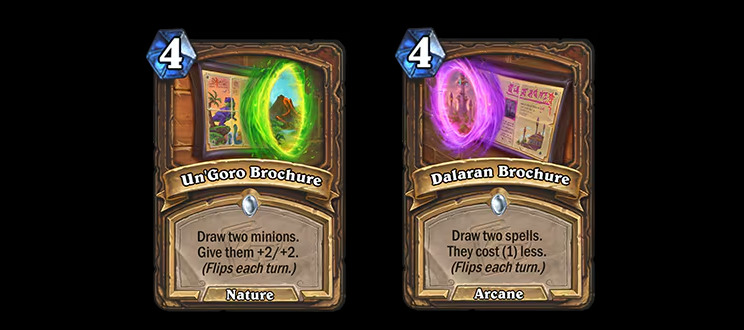 Hearthstone Perils in Paradise Mini-Set cards 
