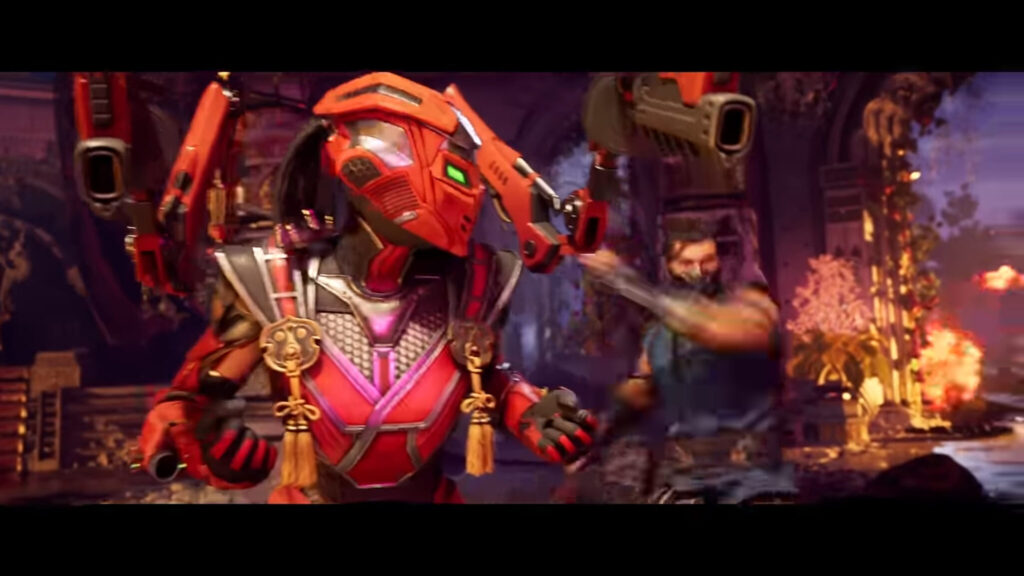 Sektor and Sub-Zero in Mortal Kombat 1 