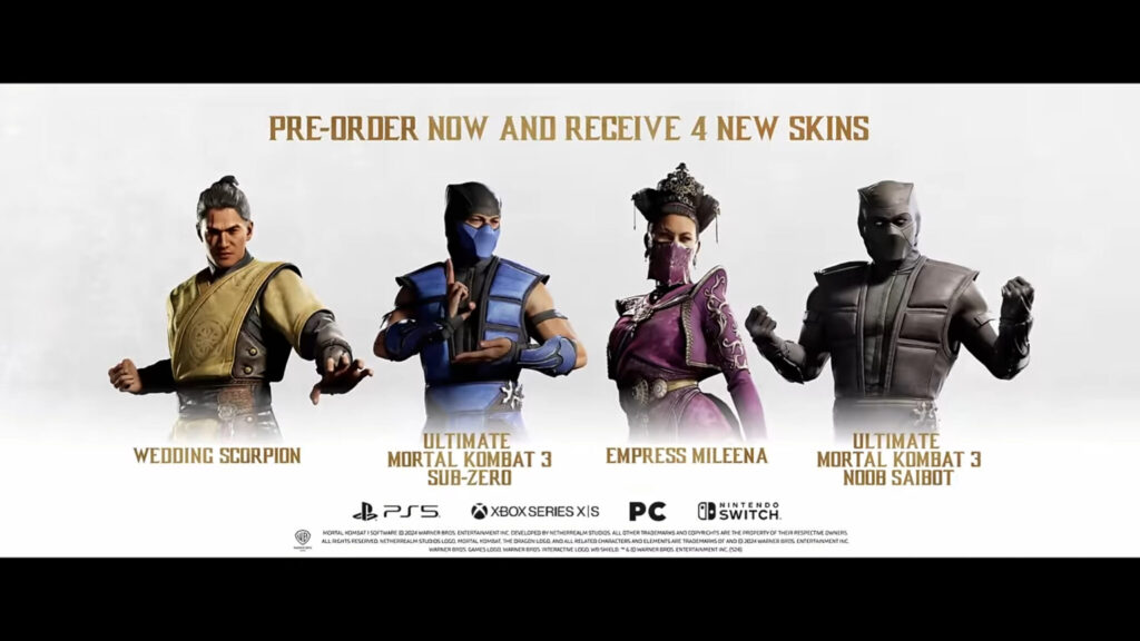 Mortal Kombat 1 Khaos Reigns skins