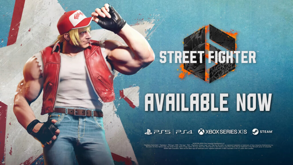 Terry Bogard now available in Street Fighter 6
