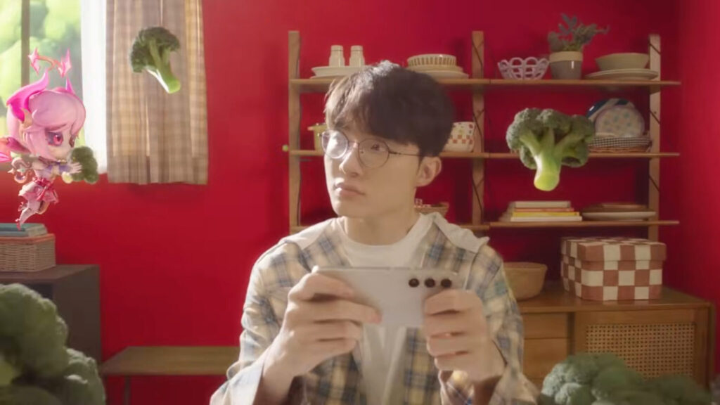 Chibi T1 Orianna in Faker's daydream 