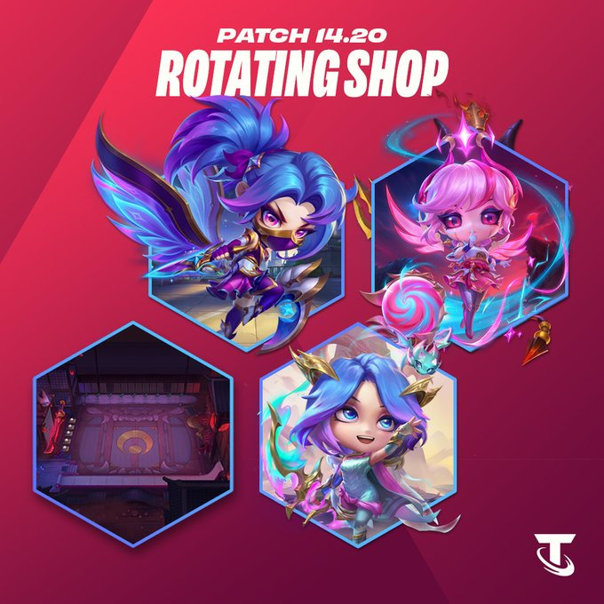 TFT patch 14.20 rotating shop