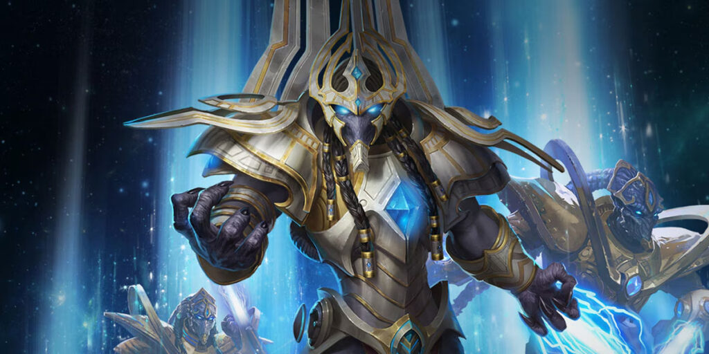 Artanis from the StarCraft universe